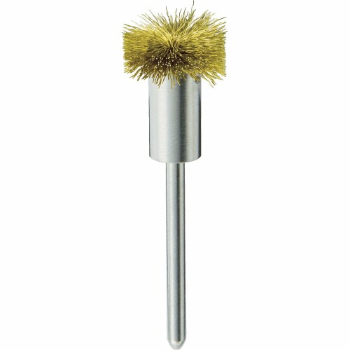 TRUSCO(トラスコ) フラワー型ブラシ 真鍮 線径0.1X外径15X筒径8X軸径3 153F-3