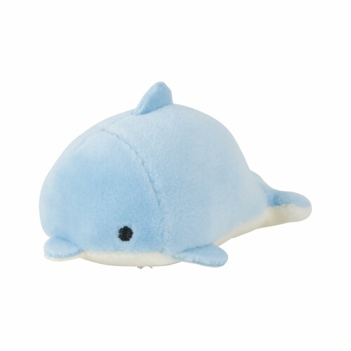 りぶはあと マスコット マグネット マシュマロアクアミエ 海の生き物 イルカ (全長約7.5cm) 冷蔵庫マグ..