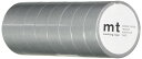 カモ井加工紙(Kamoi Kakoshi) mt マスキングテープ 8P 幅15mm×7m 206 銀MT08P206R