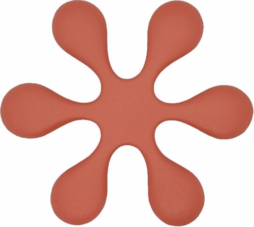 岩鋳 Iwachu 釜敷 トリベット 大 艶消赤茶 ?18.5cm 南部鉄器 17194