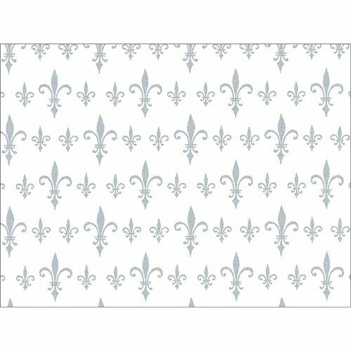 HEIKO 包装紙全判コート マドンナリリー銀 100枚入