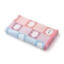 ちいかわ(Chiikawa) パターン スリムバスタオル ピンク ガーゼパイル 可愛い 41-1083180 約34×120cm
