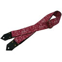 Spice Note スパイスノート ギターストラップ Printing Fablic Series Paisley ES-PP50PSY/RDW