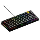 Glorious GMMK 3 HE 75% Prebuilt Wired Black - US 英語配列 有線 メカニカルキーボード ブラック GLO-KB-GMMK3-75-PB-HE-W-BLK-US KB0823