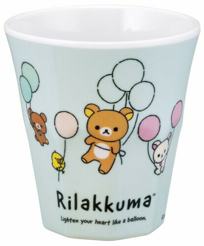 スケーター(Skater) タンブラー 270ml メラミン コップ 子供 割れない リラックマ ふわっと風船 MTB2