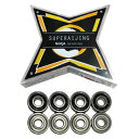 NINJA ベアリング SUPERAIJING 雷神 オイル 8個入り ABEC7