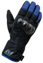 (山城) IDEAL(アイディール) バイク用 プロテクションウインターロンググローブ ID-108 GEO(ジオ) ネイビー Mサイズ ID108NV/M
