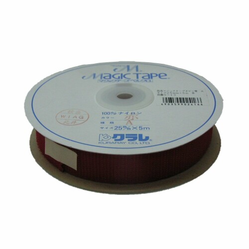 ユタカメイク(Yutaka Make) マジックテープボビン巻A レッド 25mm×5m G-13