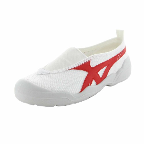 (ムーンスター) 上履き 日本製 三角ゴム 衝撃吸収 14cm~30cm 男子 女子 レッド 16.0 cm 2E