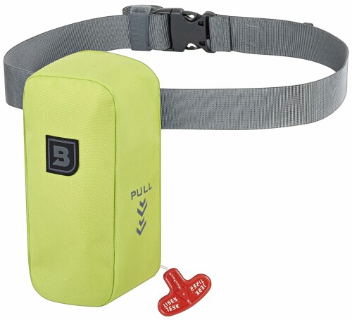 ブルーストーム(Bluestorm) Re:カリフウエスト ルミナスグリーン BSJ-7300RS 型式承認品 ウエスト ライフジャケット 救命胴衣 手動膨脹 コンパクト ショア おかっぱり