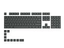 Glorious PBT Black Key Caps メカニカルキーボード用 114キーキャップセット GLO-KC-GPBT-B KB674(2)