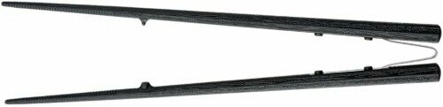 Willassist 楽々箸 ピンセットタイプ 22.5cm 樹脂製 2240541 黒