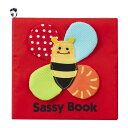 SASSY サッシー ふかふか仕掛け布絵本 みつばち キャラクター おもちゃ 知育玩具 赤ちゃん 乳児向け TYSA80962