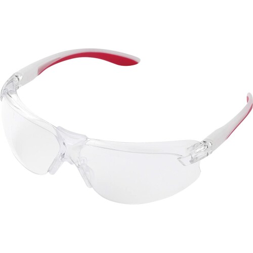 ミドリ安全 保護めがね ビジョンベルデ 両面防曇加工 レッド MP-822