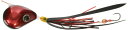 JACKALL(ジャッカル) 爆流 鉛式ビンビン玉スライド 130g F202 ブラックレッド/真っ黒レッドT+