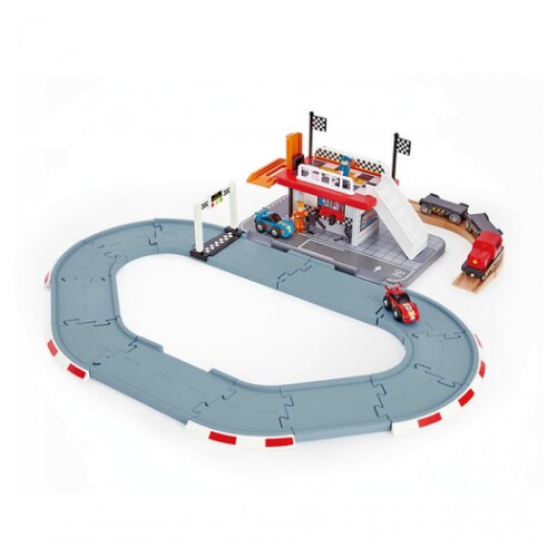 Hape(ハペ) レーシングサーキットセット E3734