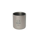 S'more(スモア) Titanium cup double 二重構造 チタンカップ (350ml)