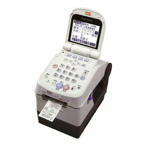 マックス ラベル 上質感熱紙 ラベルプリンタ用 6巻入 LP-S4046H