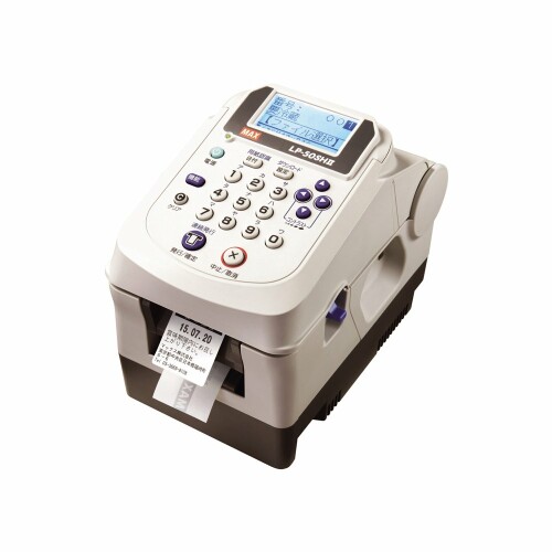 マックス ラベル 上質感熱紙 ラベルプリンタ用 6巻入 LP-S4046H