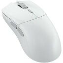 Glorious Series 2 PRO 4K/8KHz Wireless Mouse 有線・無線対応 ゲーミングマウス ホワイト GLO-MS-S2PRO-WL-WHT MS0736