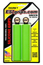 ESI grips(イーエスアイ グリップス) MTB グリップ Chunky Grips CESGRCHGR グリーン 外径32mm x 長さ130mm