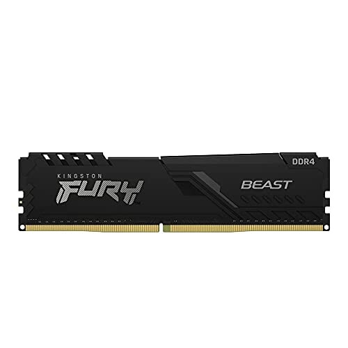 キングストン Kingston FURY デスクトップPC用メモリ DDR4 3200MHz 16GBx1枚 Kingston FURY Beast ビースト CL16 KF432C16BB1/16