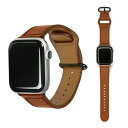 EGARDEN Apple Watch 44mm/42mm用 GENUINE LEATHER STRAP ブラウン
