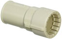 未来工業(MIRAI) コンビネーションカップリング Gタイプ PF管16⇔VE管16 ベージュ 10個 MFSVE-16G