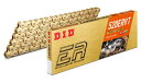 D.I.D(大同工業)バイク用チェーン カシメジョイント付属 520ERVT-120ZB G&G(ゴールド) X-リング 二輪 オートバイ用 358712