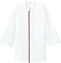 (アルベ) メンズ レディース 兼用 飲食 七分袖 袖口ネット 比翼 5色展開 コックシャツ AS8513 C-28 カシス