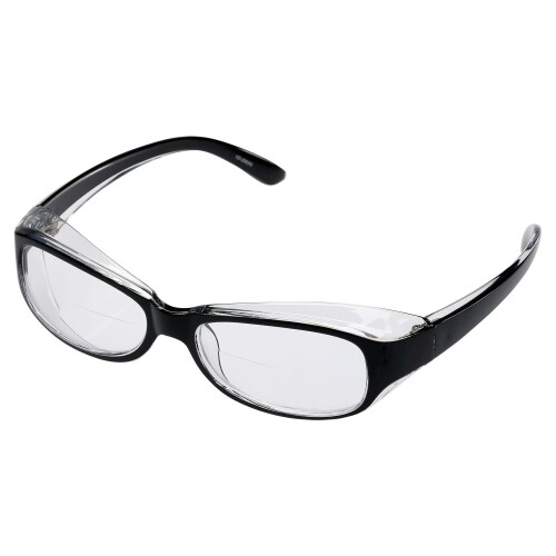 (ミドリ安全) ビジョンベルテ 保護めがね VD206F 両面曇り止め UVカット ブラック S