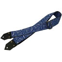 Spice Note スパイスノート ギターストラップ Printing Fablic Series Paisley ES-PP50PSY/BLW