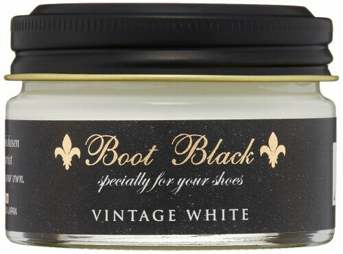 (ブートブラック) COLOR SHOE CREAM BBクリーム55 Vintage White 55g