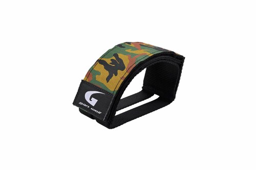 gan well(ガンウェル) ペダルストラップ グリーンカモ GW-...(4)
