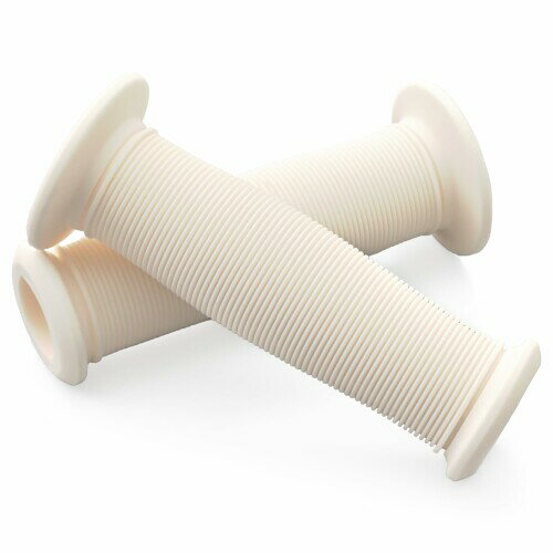 デイトナ(Daytona) バイク グリップ ハンドル径[ファイ]22.2用 121mm エンド貫通 グリッピーグリップ GG-D-MULTI ホワイト 49134