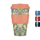 Ecoffee Cup(エコーヒー カップ) カップ ソーサー 繰り返し使える 環境に優しい William Morris 400ml 814 037
