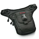 ヘンリービギンズ(Henly Begins) デイトナ バイク レッグバッグ 1L ポリエステル 長財布収納可 3室構造 ホルスターバッグ2 DH-740 ブラック 96490