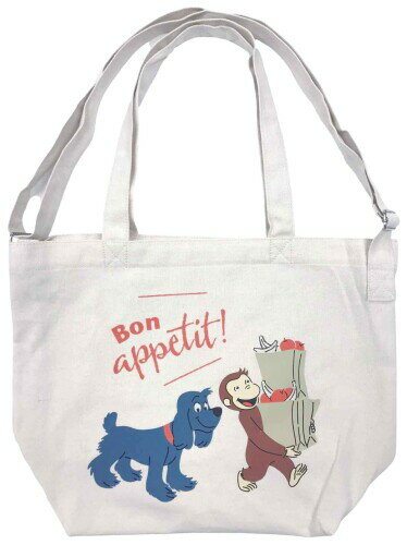 AI PLANNING(アイプランニング) おさるのジョージ 中仕切りショルダーバッグ お買い物 K7561C W40×H30×D16cm(4)