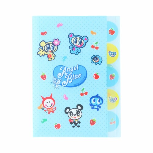 サンスター文具(Sun-Star Stationery) ナルミヤキャラクター クリアファイル 5ポケット エンジェルブル..
