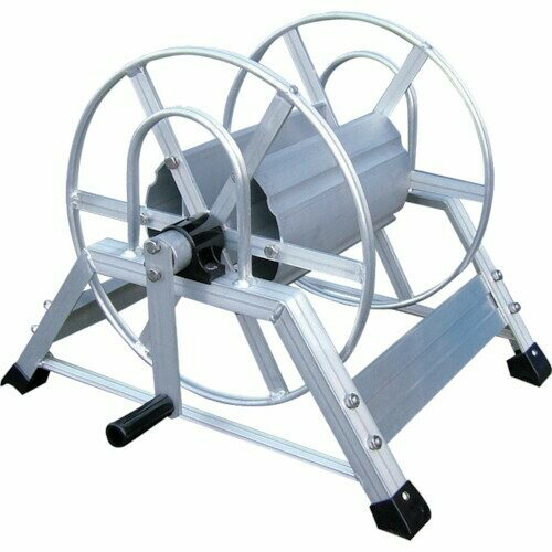 アルミス ホース巻取機 アルミ製・軽量 ST 50mホース用