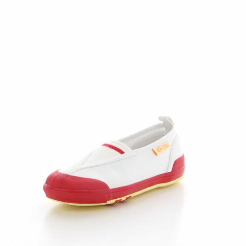 (キャロット) 上履き 三角ゴム 14~25cm 0.5cm有 男の子 女の子 キッズ CR ST12 レッド 25.0 cm 2E