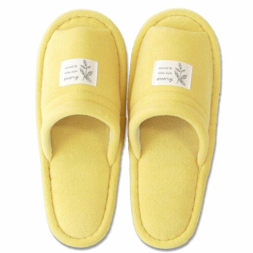オカ スリッパ エブリー イエロー 約25cmまで
