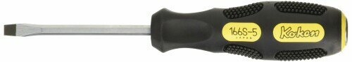 コーケン 貫通マイナスドライバー No.5 166S-5