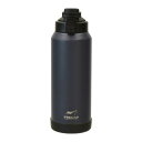 FREEAP 保冷 水筒 ワンタッチボトル 1.1リットル ワイド口径 洗いやすい アウトドア K-10883 (スモークネイビー)