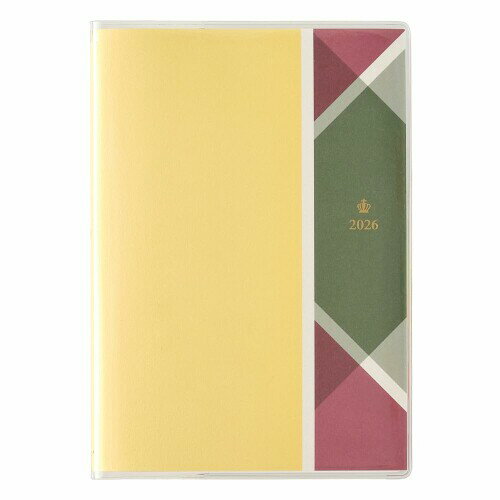 2244 王様のブランチ×ペイジェムウィークリーB6-iレフト月曜(シトラスイエロー)