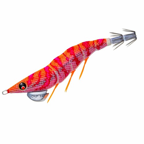 DUEL(デュエル) () エギ イカ釣り ルアー ルアー EZ-Q ダートマスター 3.5号 重量:19g A1722-SBRO-スーパーブルー夜光レッドオレンジ パタパタ