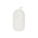 トレードワークス(Trade Works) ワンタッチ サーモステンレスボトル 保冷 保温 真空 断熱 ホワイト 220ml Malutto TS-1841-0...