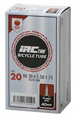 アイアールシータイヤ(IRC tire) 自転車 チューブ HE 20 × 1.50-1.75 仏式バルブ40mm 29793J