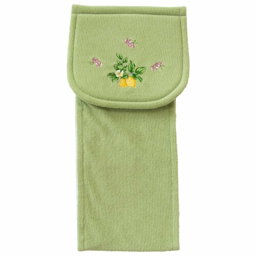 オカ(OKA) プロヴァンス シエル トイレットペーパーホルダーカバー グレー (かわいい トイレ おしゃれ ..