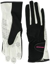 ダンロップ(DUNLOP) テニス グローブ 両手セット ブラック M TGG0135W